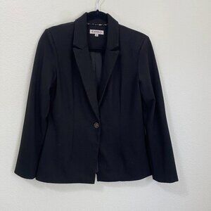 Nanette Lepore Black Stretch Blazer Size 4